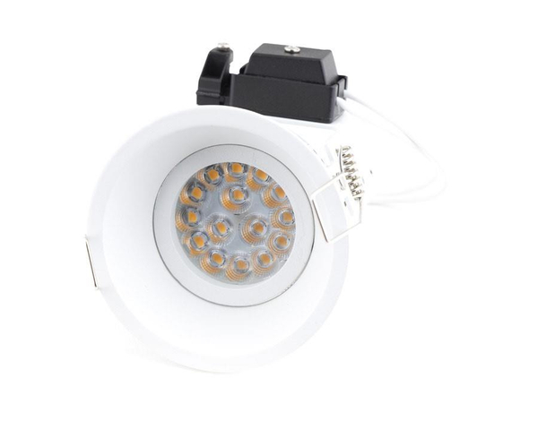 Oczko LAMPA sufitowa TECHNICAL SPOT H0069 Maxlight metalowa OPRAWA podtynkowa WPUST okrągły biały