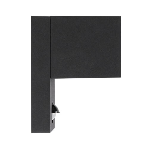 Zewnętrzna LAMPA ścienna FOREST C 03603 Ideus elewacyjna OPRAWA kinkiet z czujnikiem ruchu outdoor IP44 grafitowy