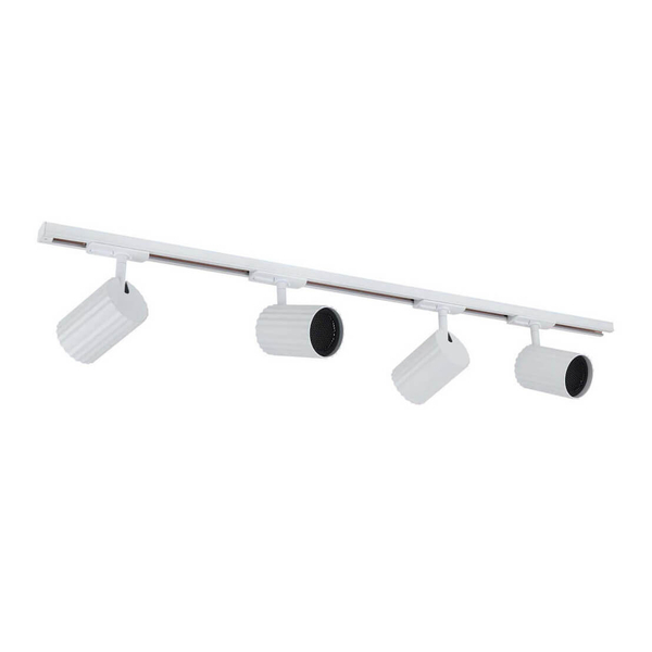 System szynowy Tokio LP-787 SET 1F WH regulowany reflektorki 1-fazowy białe
