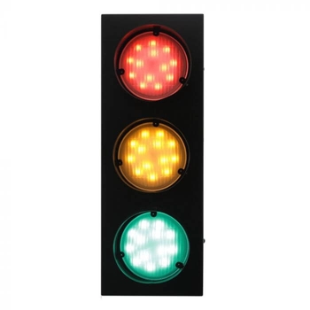 Kinkiet ścienny STREET dekoracyjna sygnalizacja LED 15W z pilotem czarna