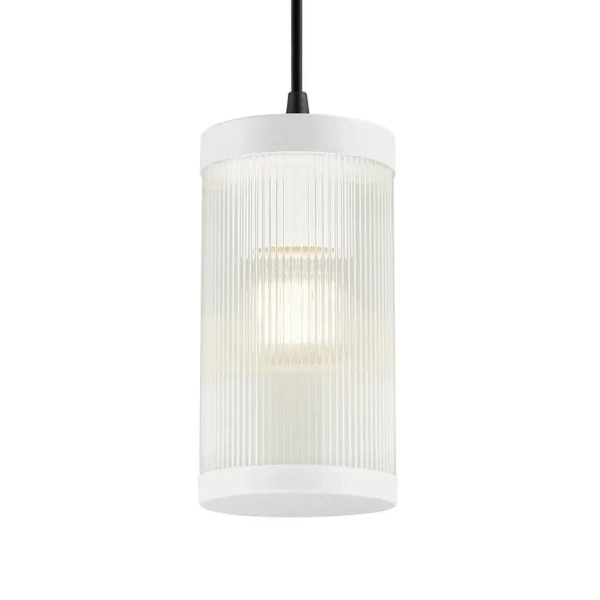 Zewnętrzna lampa wisząca Coupar 2218053001 IP54 tuba biały