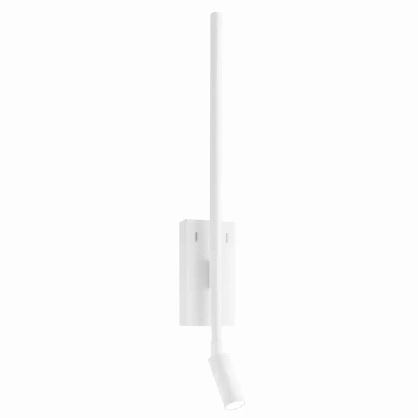 Pionowa lampa ścienna do czytania Torch ML1567 LED 6W+3W 4000K biały