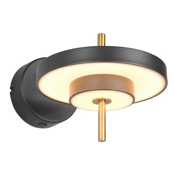 Naścienna ledowa lampa Keaton 240270180 LED 10W 2300-4000K czarny