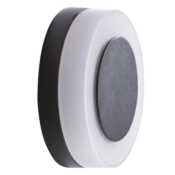 Okrągła lampa elewacyjna ENOK AZ4460 Azzardo LED 10W 3000K IP65 szary