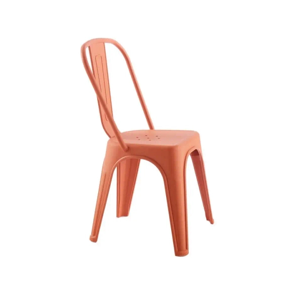 Ogrodowe krzesło PARIS pomarańczowe 5900168835849 wys. 86 cm