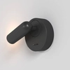 Metalowy kinkiet regulowany Mirax C038WL-L3B3K LED 3W czarny