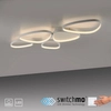 Sufitowa lampa Pebbles 14045-16 Just Light LED 42W 3000K biała