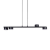 Wisząca lampa na belce Punto 40821 Sigma metalowa czarna