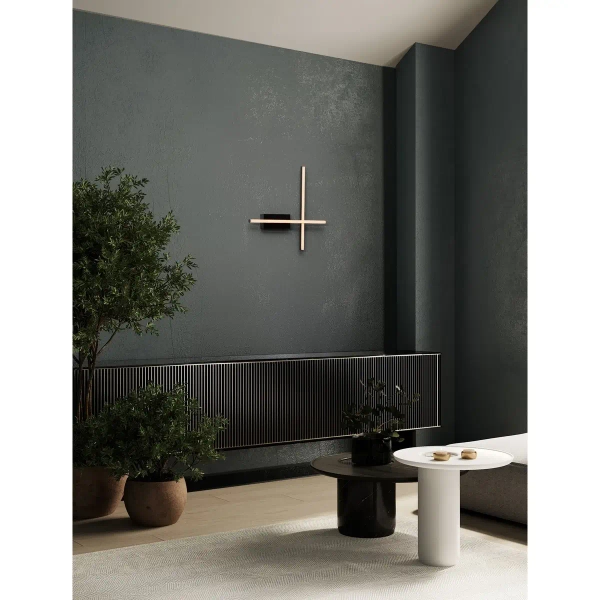 Lampa ścienna do salonu CATERVO LE45471 LED 14W 3200K ramki białe czarne