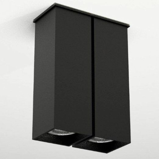 Spot LAMPA sufitowa TODA Shilo 1105 natynkowa OPRAWA DOWNLIGHT czarny