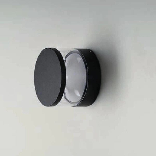 Zewnętrzna lampa ścienna SILL AZ5845 Azzardo LED 9W 3000K IP54 czarna