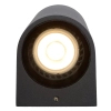 Tubka ścienna ogrodowa ZARO 69801/02/30 Lucide IP44 metalowa czarna