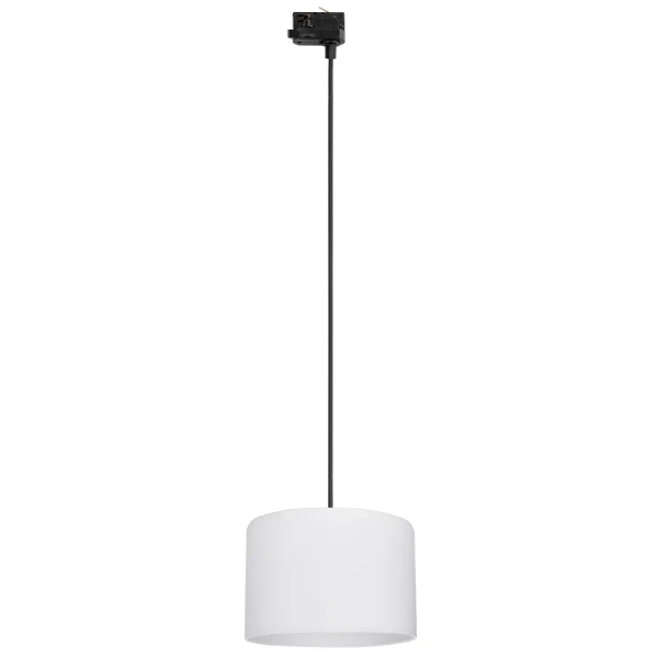 Wisząca lampa szynowa 3-fazowa Tracer 10695 z abażurem biały