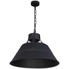 Industrialna LAMPA wisząca GÜNTHER 15366S Globo retro OPRAWA metalowy ZWIS loftowy czarny