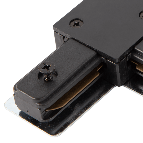 Łącznik-L jednofazowy do systemu szynowego Track Light ML0710 czarny