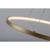 Wiszący żyrandol ledowy Beliza 72347 LED 55W 3000K pierścień złoty