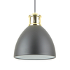 Zwisowa lampa nad wyspę Mensa A8050L-SBK Zumaline regulowana czarna złota