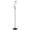 Lampa podłogowa do salonu Piano 50365 Sigma kule balls białe czarne
