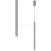 LAMPA wisząca SOPEL 33148 Sigma metalowa OPRAWA zwis tuba srebrna