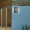 Antracytowa klatka ścienna KORIEL DL142201860 zewnętrzna lampa loft