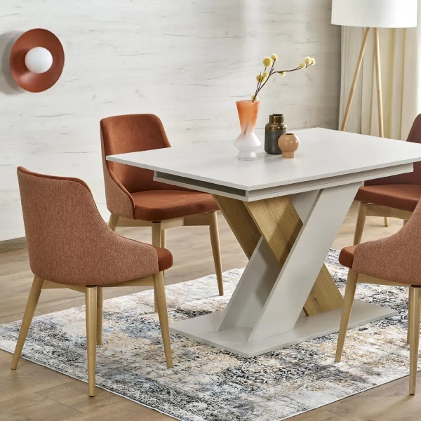 Ścienna lampa do salonu Slate 10937 mleczna kula metalowy ceglany