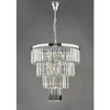 Pałacowa lampa wisząca Angel ANG0808 Dar Lighting kryształ chrom przezroczysta