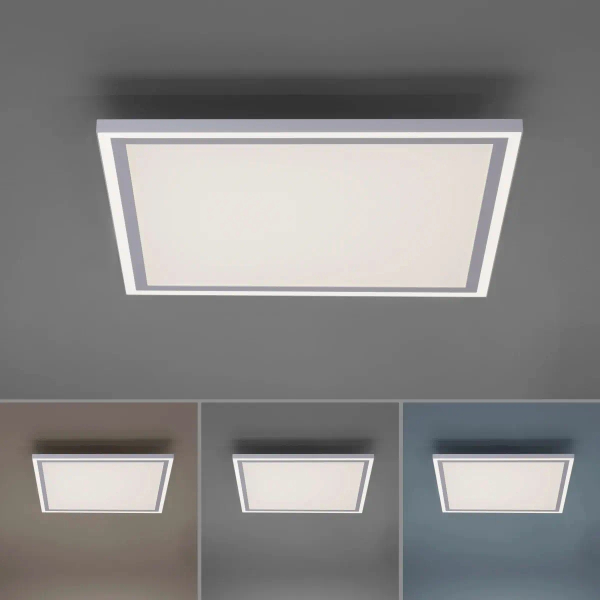 Lampa sufitowa z pilotem EDGING biała 14851-16 1xLED 50W 2700-5000K zmienna barwa