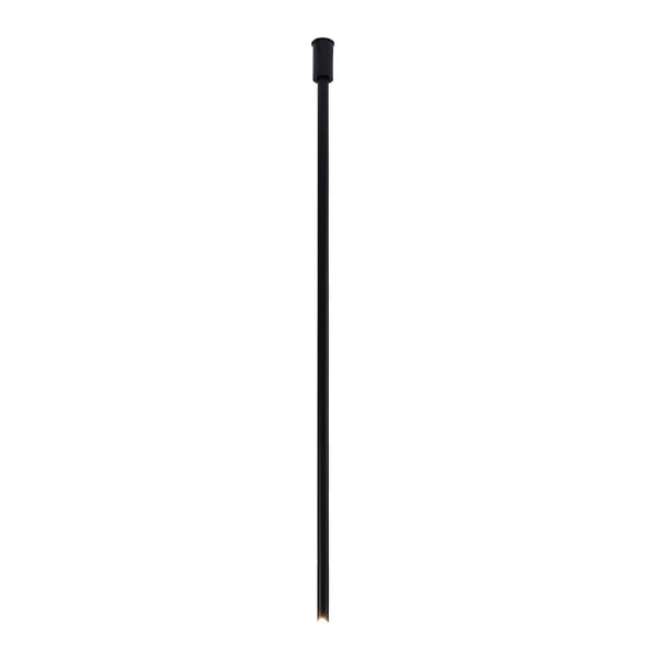 Lampa sufitowa podłużna ALHA 9250 Dohar tuba do salonu metalowa czarna