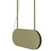 Zwisowa lampa do salonu Malumi MLA61414P4 LED 24W 4000K oliwkowa
