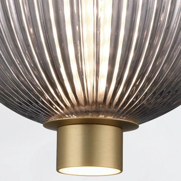 Wisząca lampa nad wyspę Palmas QN-PALMAS-2MP-BG LED 20W 3000K złota