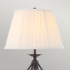 Lampka nocna Artisan ART-TL-BLACK Elstead abażurowa metalowa biała czarna