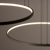 Lampa wisząca Circolo 11398 Nowodvorski LED 45W 3000K pierścieniowa oliwkowa