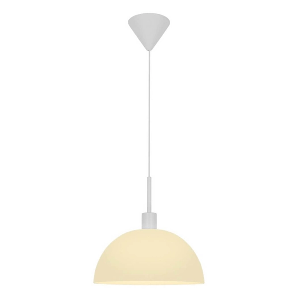 Wisząca lampa kopułowa nad stół Ellen 2312003001 do jadalni biały