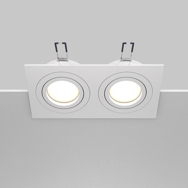 Lampa przysufitowa Atom DL024-2-02W wpuszczana biały