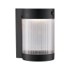 Solarny kinkiet ścienny tuba Coupar 2518201003 IP44 z czujnikiem czarny