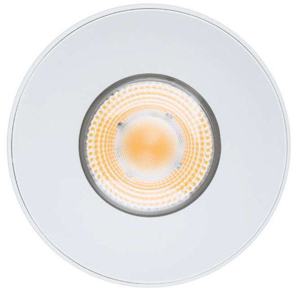 Sufitowa LAMPA plafon IOS 8730 Nowodvorski okrągła OPRAWA metalowa LED 30W 4000K downlight tuba biała