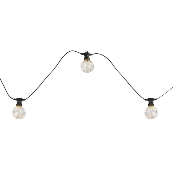 Łańcuch ze światełkami 7,5m 10 LED 4,2W IP44 ciepła