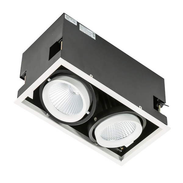 Sufitowa lampa z regulacją Vertico GL7108-2/2X18W 4000K WH+BL LED 36W biała