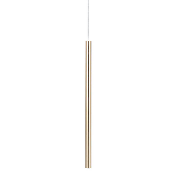 Zwisająca lampa do gabinetu Sopel 40957 tubka punktowa rurka złota
