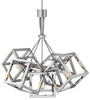 Lampa zwisowa QN-ENSEMBLE5P-PN kostka nowoczesna nikiel