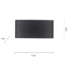 Grafitowa lampa ścienna Carlo LED 4,8W 3000K minimalistyczna