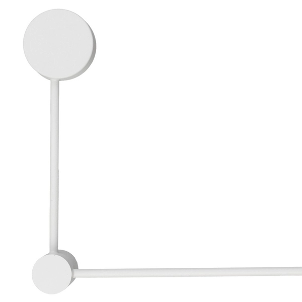 Ścienna LAMPA loftowa ORBIT 7801 Nowodvorski plafon do jadalni stick biały