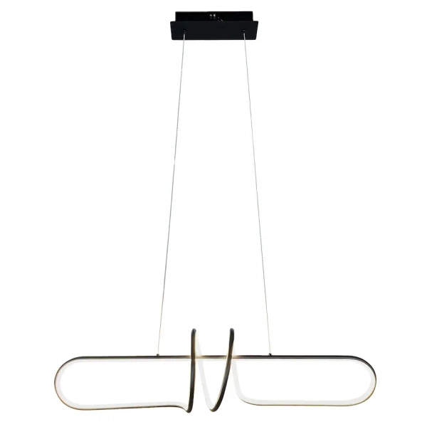 Wisząca lampa ramka VERDIGO ML1576 LED 54W 4000K do kuchni czarny
