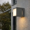 Kinkiet zewnętrzny CUBIC grafitowy AZ6690 1xLED 18W 4000K IP65 kostka