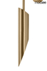 2-płomienna lampa ścienna Locca MSE010400225 złota