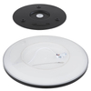 Nowoczesna LAMPA sufitowa SAPANA 41562-24B Globo okrągły plafon LED 24W 3000K do łazienki IP44 czarny