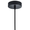 Loftowa LAMPA wisząca SANTIA PND-65342-1-BRO+AMB Italux sypialniany ZWIS szklany mosiądz