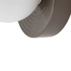 Okrągła ścienna lampa CLAY 11747 kula ball biała szara