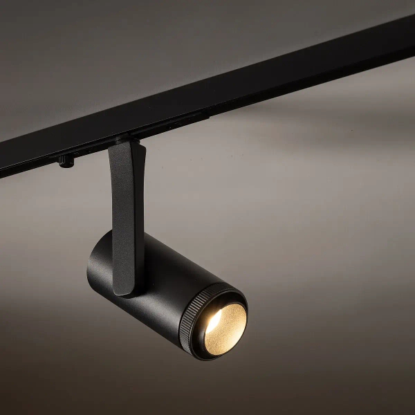 1-obwodowa lampa sufitowa 11715 LED 7W 3000K czarny