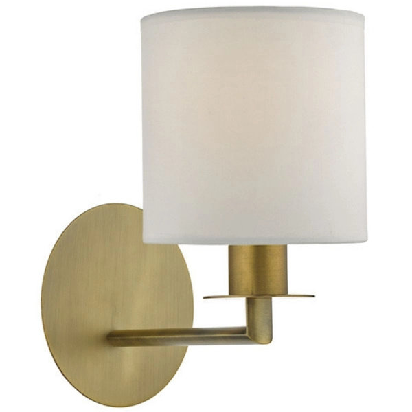 Lampa ścienna do jadalni Tyler TYL0763 Dar Lighting retro brązowa